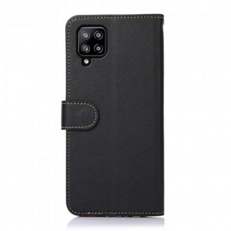 Læder Cover Samsung Galaxy A22 4G Liche Style Rfid Khazneh