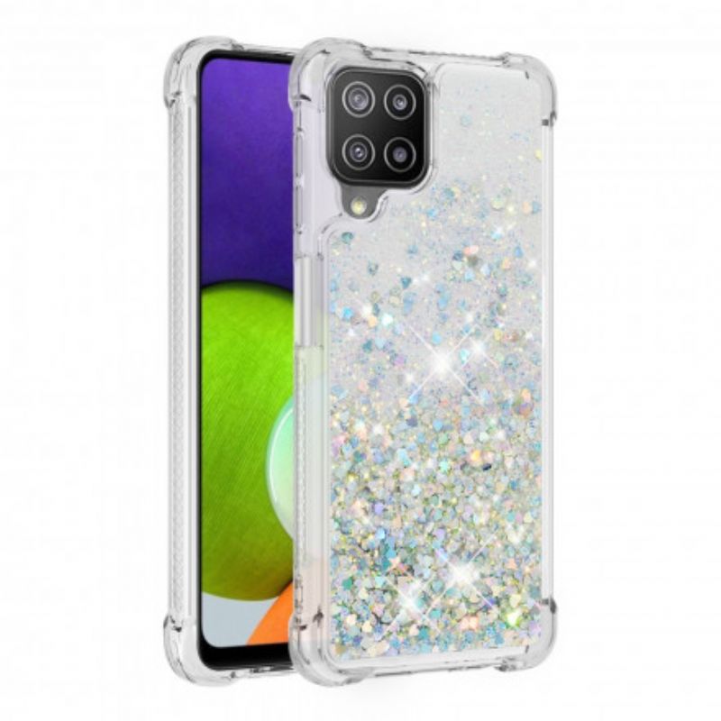 Mobilcover Samsung Galaxy A22 4G Desire Glitter