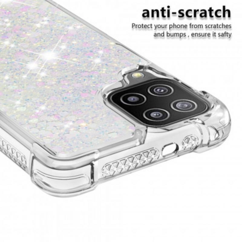 Mobilcover Samsung Galaxy A22 4G Desire Glitter