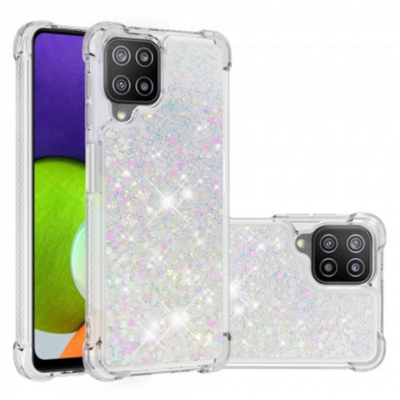 Mobilcover Samsung Galaxy A22 4G Desire Glitter