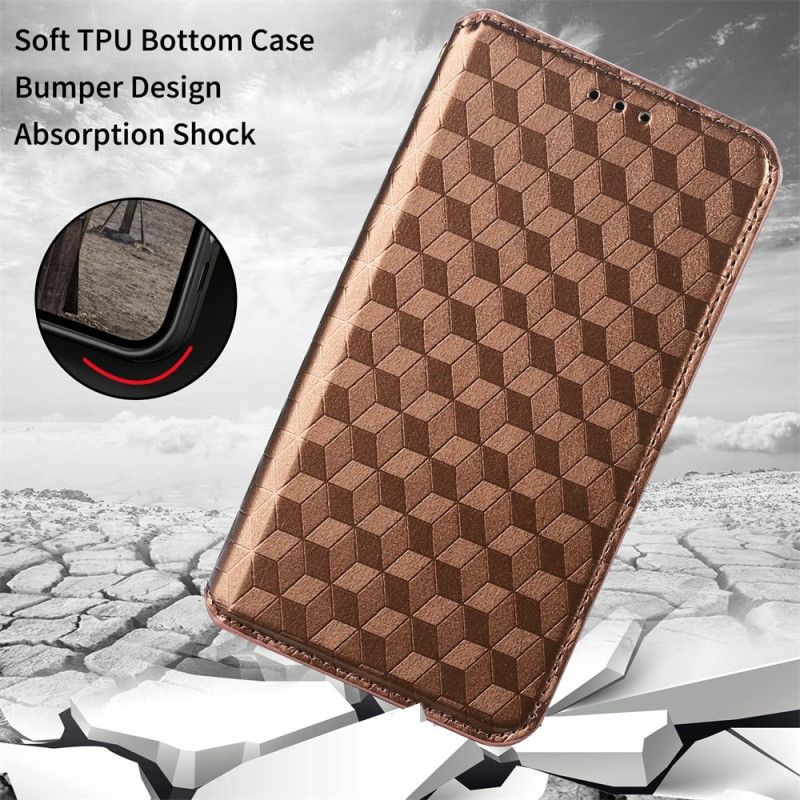 Cover OnePlus 10T 5G Flip Cover 3d Mønster