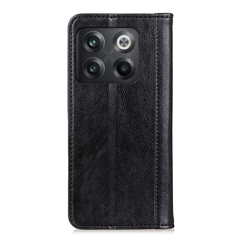 Cover OnePlus 10T 5G Flip Cover Splitlæder Farvet Version