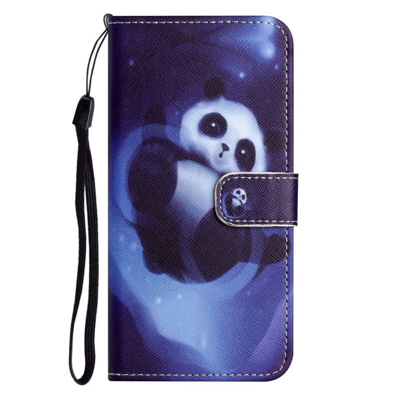 Flip Cover OnePlus 10T 5G Med Snor Thong Space Panda