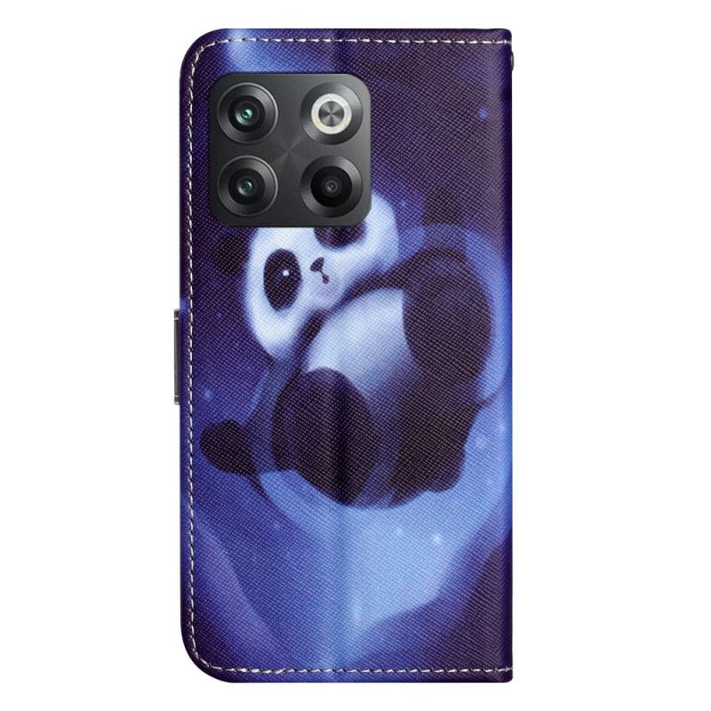 Flip Cover OnePlus 10T 5G Med Snor Thong Space Panda