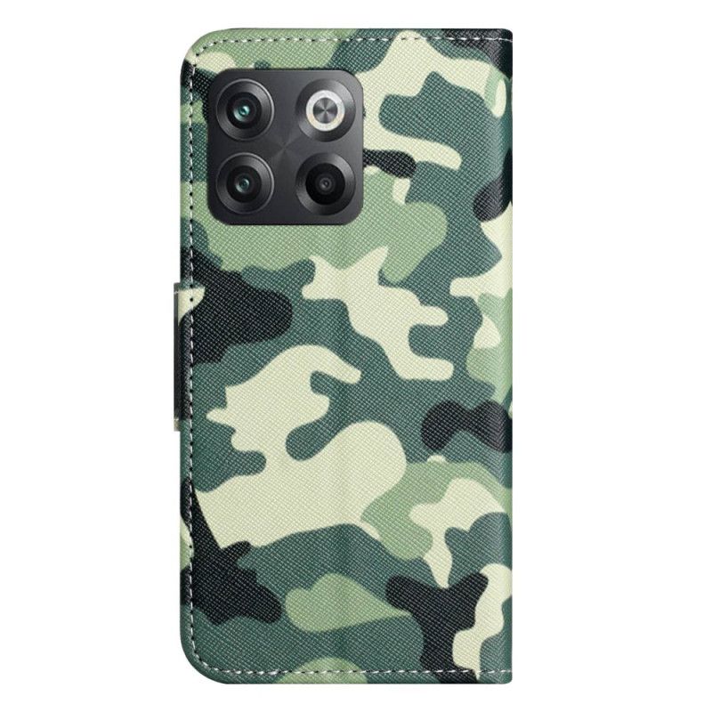 Flip Cover OnePlus 10T 5G Militær Camouflage