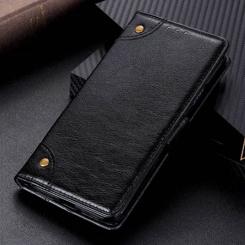 Flip Cover OnePlus 10T 5G Vintage Nitter Nappa Læder Stil