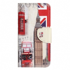 Læder Cover OnePlus 10T 5G London Life