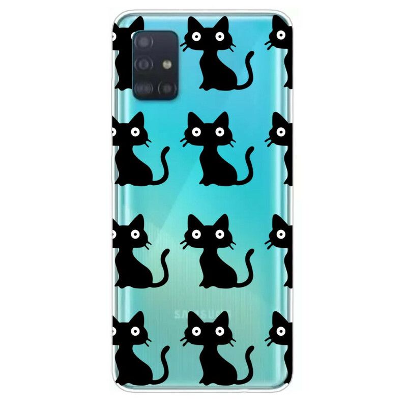 Cover Samsung Galaxy A31 Flere Sorte Katte