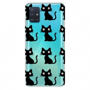 Cover Samsung Galaxy A31 Flere Sorte Katte