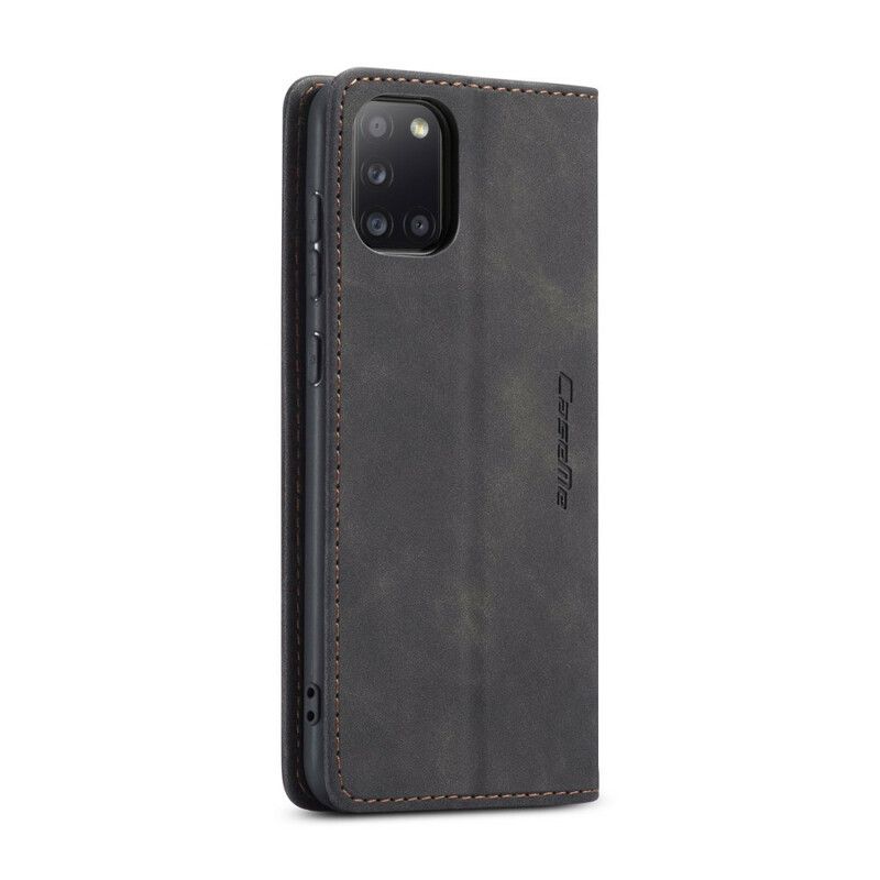 Cover Samsung Galaxy A31 Flip Cover Caseme Imiteret Læder