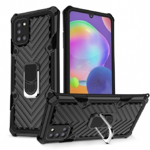 Cover Samsung Galaxy A31 Hybrid Med Ring-support Design