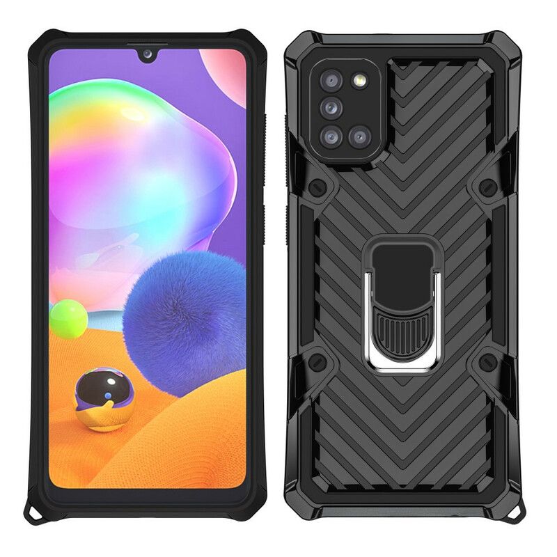 Cover Samsung Galaxy A31 Hybrid Med Ring-support Design