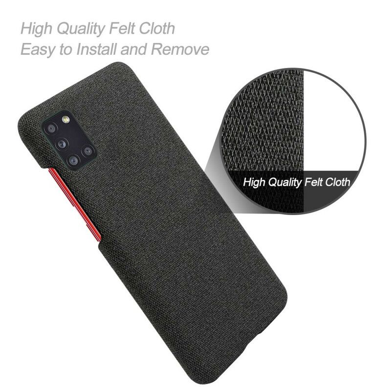 Cover Samsung Galaxy A31 Ksq Cloth Texture