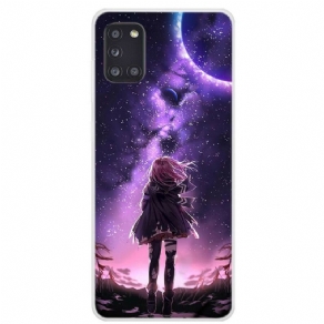 Cover Samsung Galaxy A31 Magisk Fuldmåne