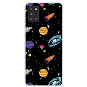 Cover Samsung Galaxy A31 Galaxy Planet