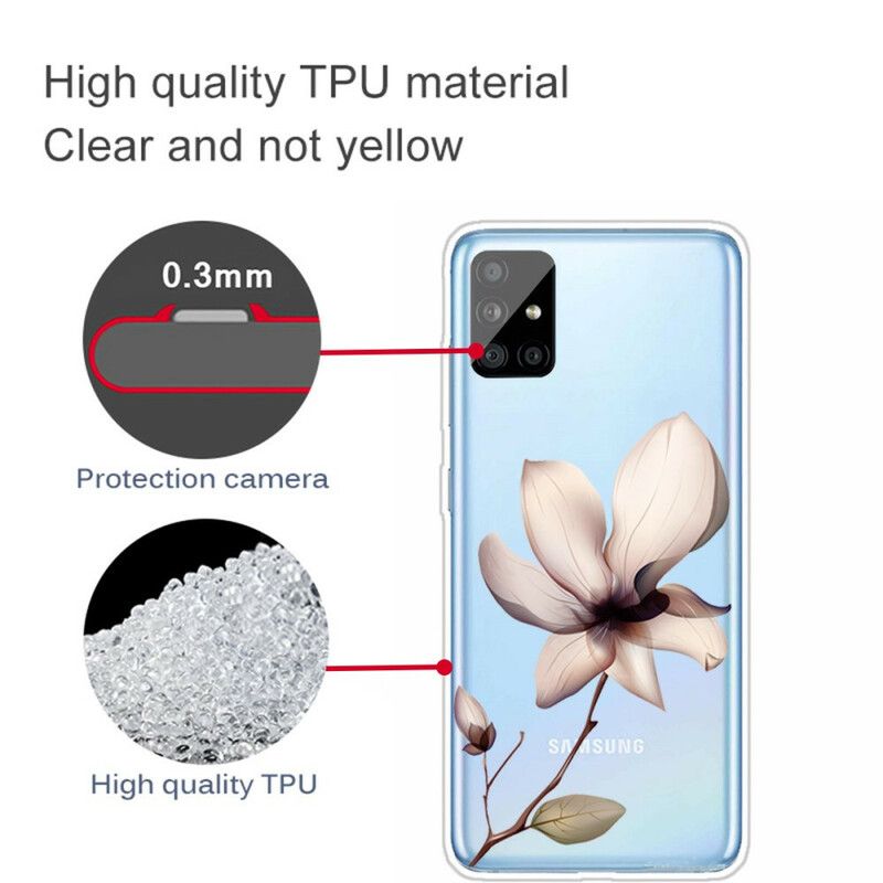 Cover Samsung Galaxy A31 Premium Blomster