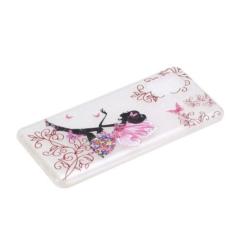 Cover Samsung Galaxy A31 Transparent Blomsterfe