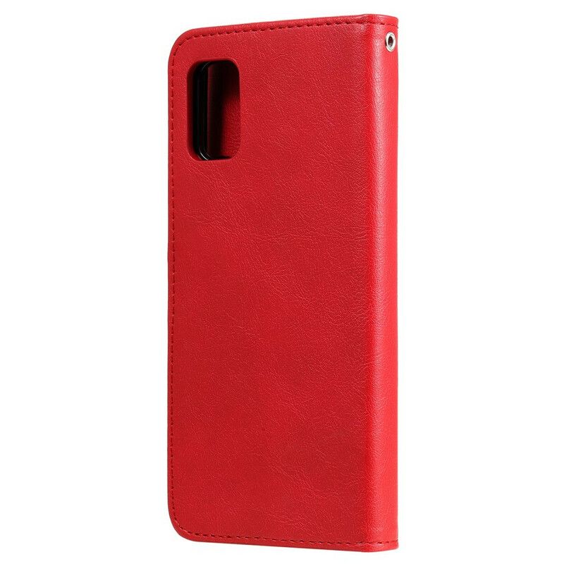 Flip Cover Samsung Galaxy A31 Aftagelig Og Snor