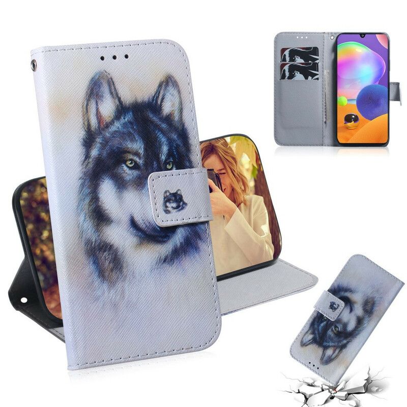 Flip Cover Samsung Galaxy A31 Hundeblik