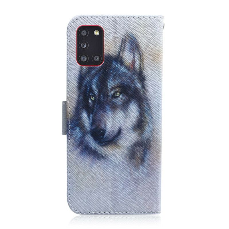 Flip Cover Samsung Galaxy A31 Hundeblik