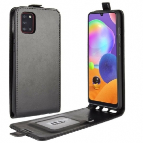 Flip Cover Samsung Galaxy A31 Læder Cover Foldbar Lædereffekt