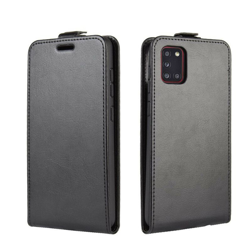 Flip Cover Samsung Galaxy A31 Læder Cover Foldbar Lædereffekt