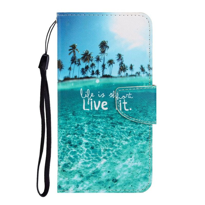 Flip Cover Samsung Galaxy A31 Med Snor Lev Det Strappy