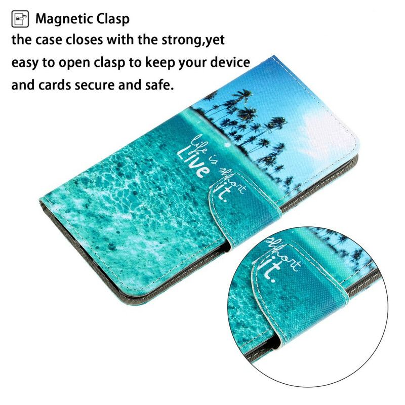 Flip Cover Samsung Galaxy A31 Med Snor Lev Det Strappy