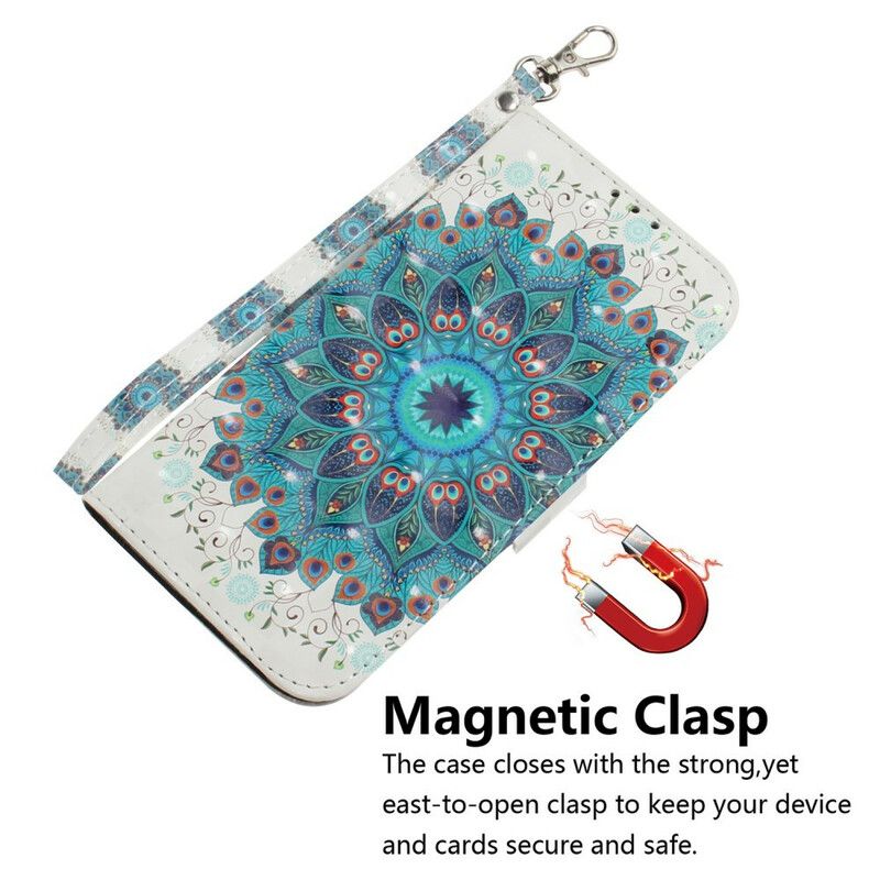 Flip Cover Samsung Galaxy A31 Med Snor Masterful Strappy Mandala