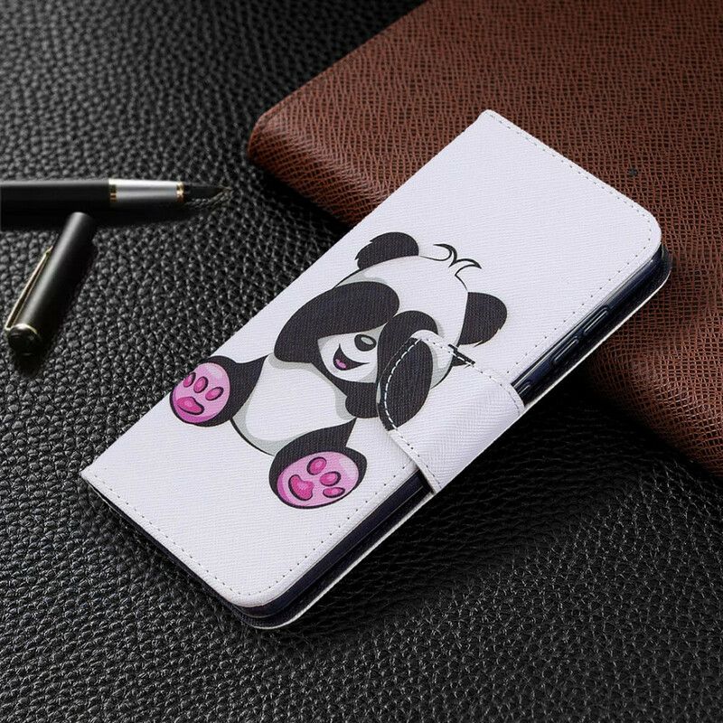 Flip Cover Samsung Galaxy A31 Panda Sjov