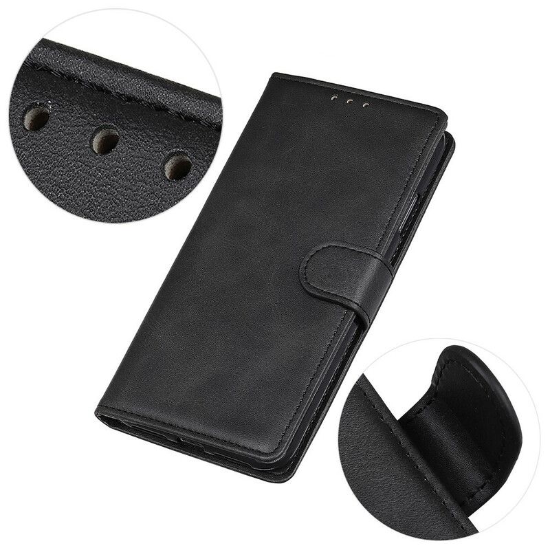 Flip Cover Samsung Galaxy A31 Retro Mat Lædereffekt