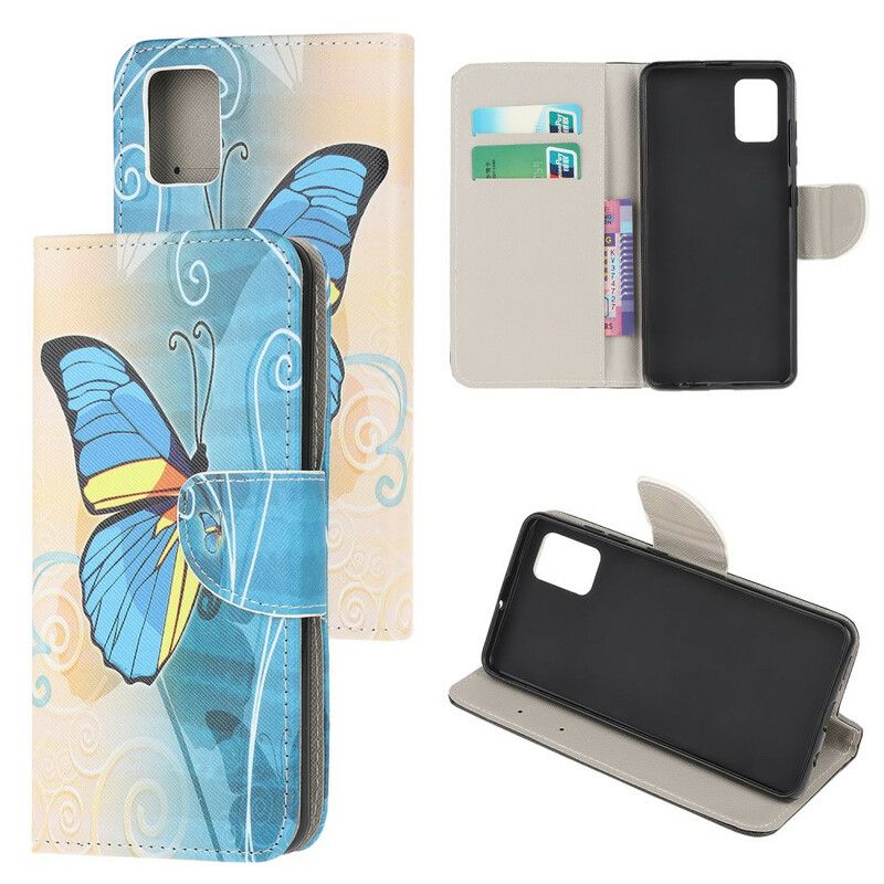 Flip Cover Samsung Galaxy A31 Sommerfugle