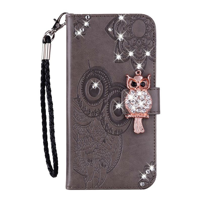 Flip Cover Samsung Galaxy A31 Ugle Mandala Og Charm