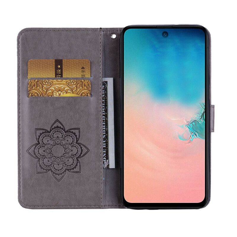 Flip Cover Samsung Galaxy A31 Ugle Mandala Og Charm