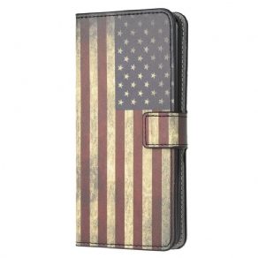 Flip Cover Samsung Galaxy A31 Usa Flag