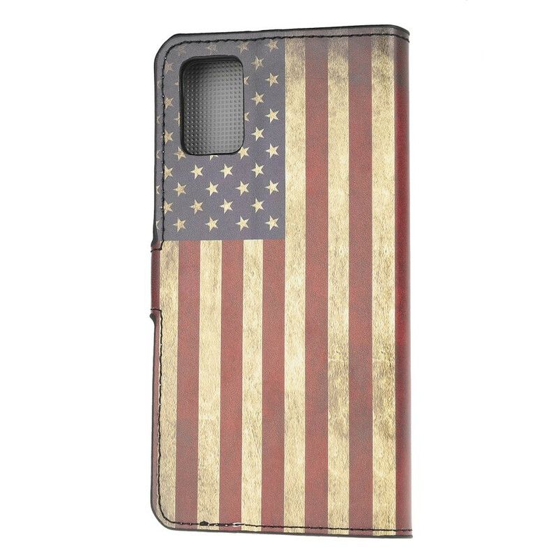 Flip Cover Samsung Galaxy A31 Usa Flag