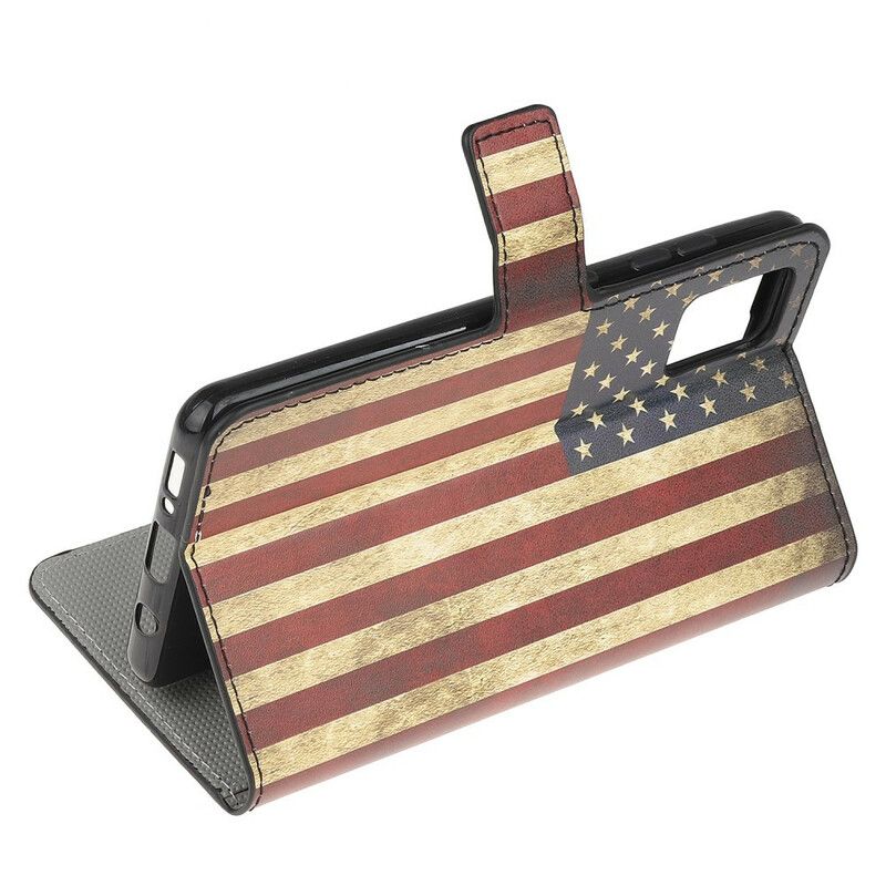 Flip Cover Samsung Galaxy A31 Usa Flag