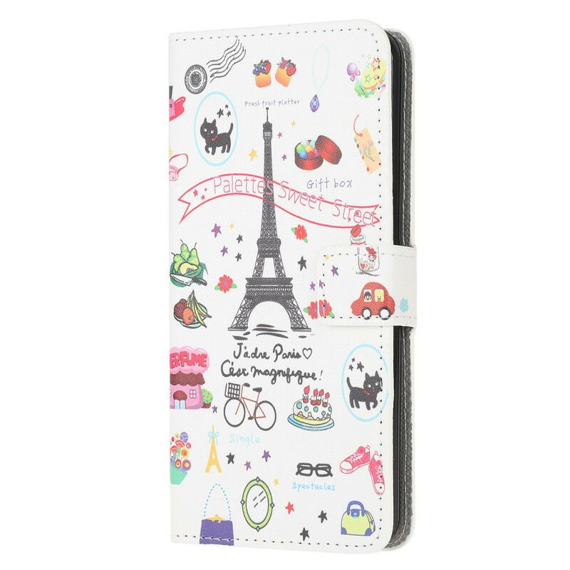 Læder Cover Samsung Galaxy A31 Jeg Elsker Paris