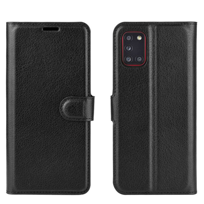 Læder Cover Samsung Galaxy A31 Klassisk