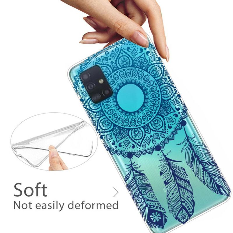 Mobilcover Samsung Galaxy A31 Unik Blomstermandala