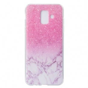 Cover Samsung Galaxy A6 Marmor