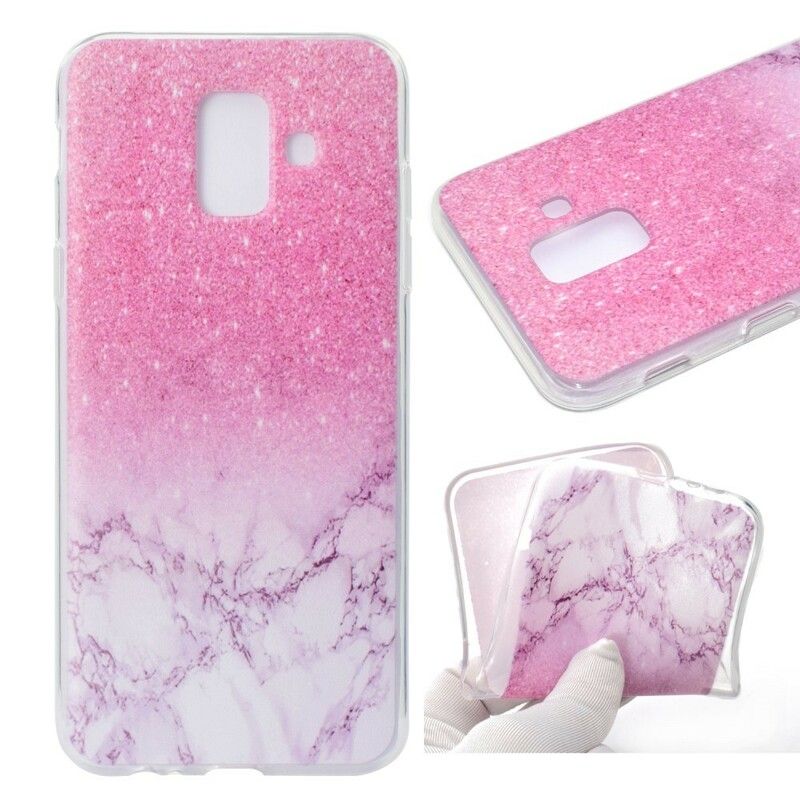 Cover Samsung Galaxy A6 Marmor