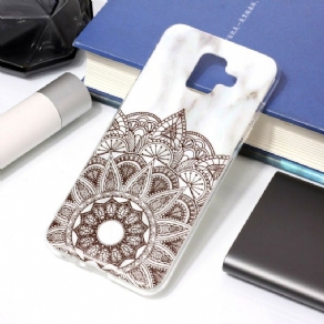 Cover Samsung Galaxy A6 Marmor Mandala