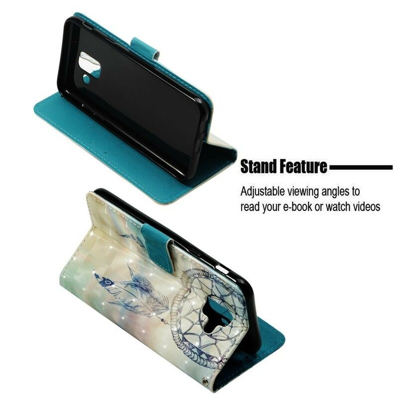 Flip Cover Samsung Galaxy A6 3d Drømmefanger