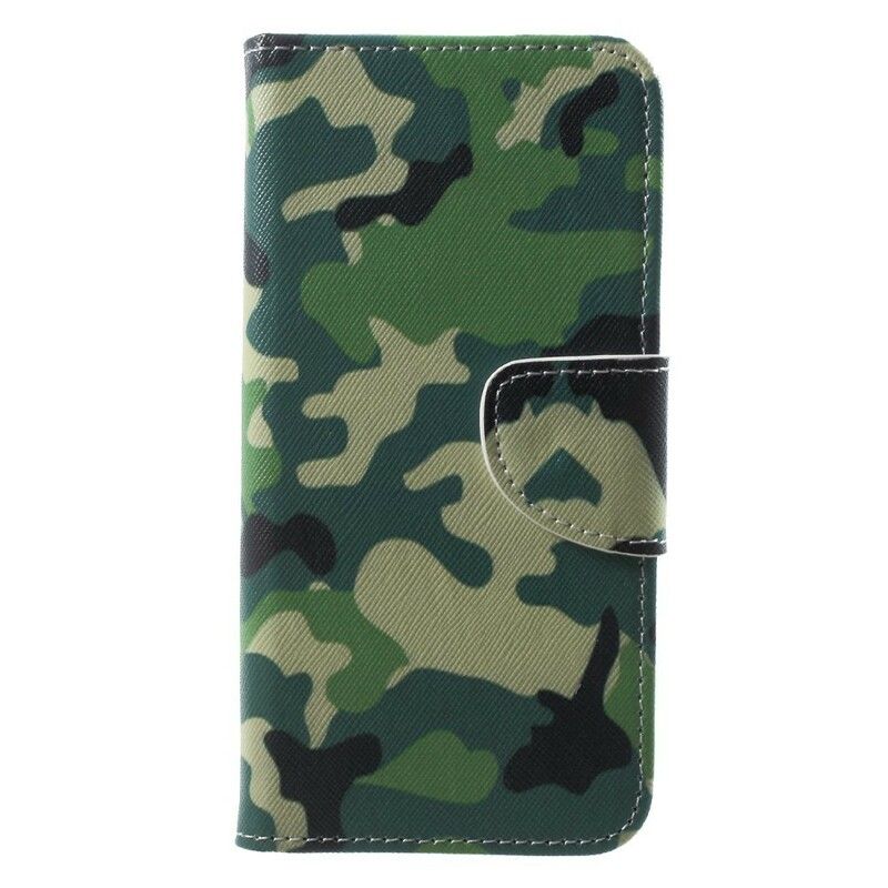 Flip Cover Samsung Galaxy A6 Militær Camouflage