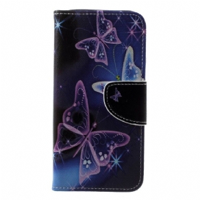 Flip Cover Samsung Galaxy A6 Sommerfugle