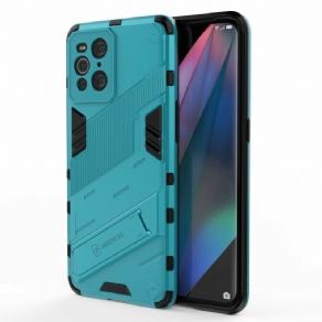 Cover Oppo Find X3 Pro Håndfri To-positions Aftagelig Stander