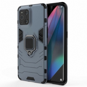 Cover Oppo Find X3 Pro Ring Resistent