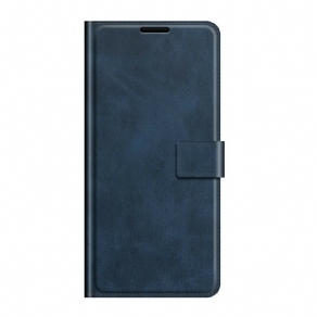 Flip Cover Oppo Find X3 Pro Slank Ekstrem Lædereffekt