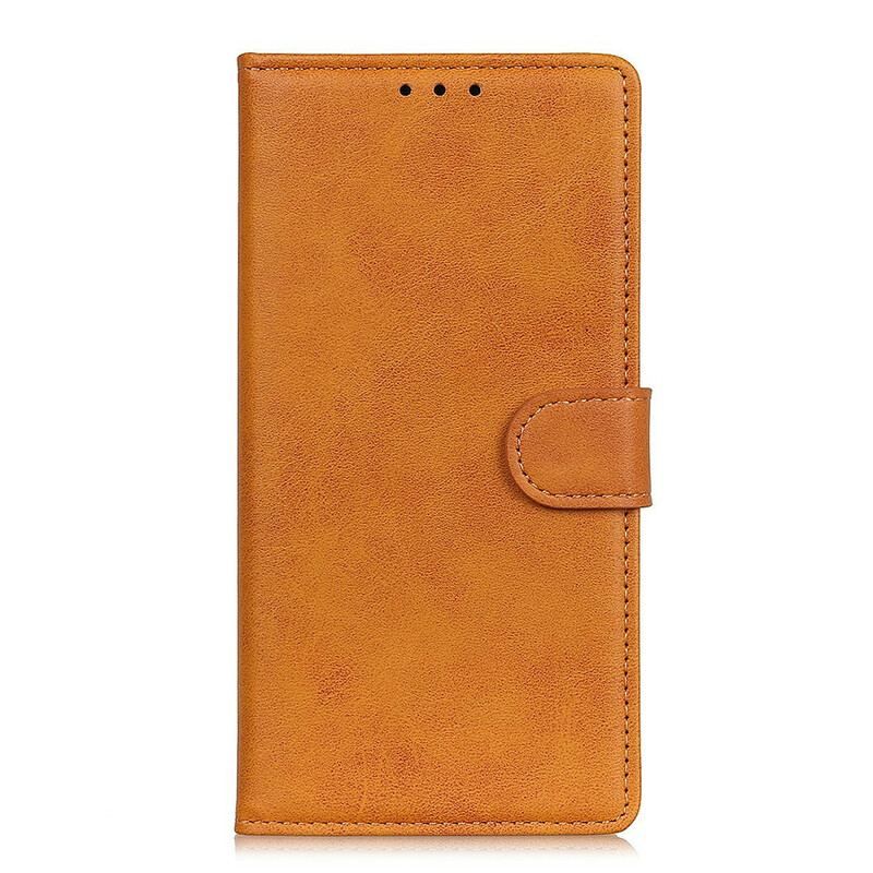 Læder Cover Oppo Find X3 Pro Mat Vintage Lædereffekt